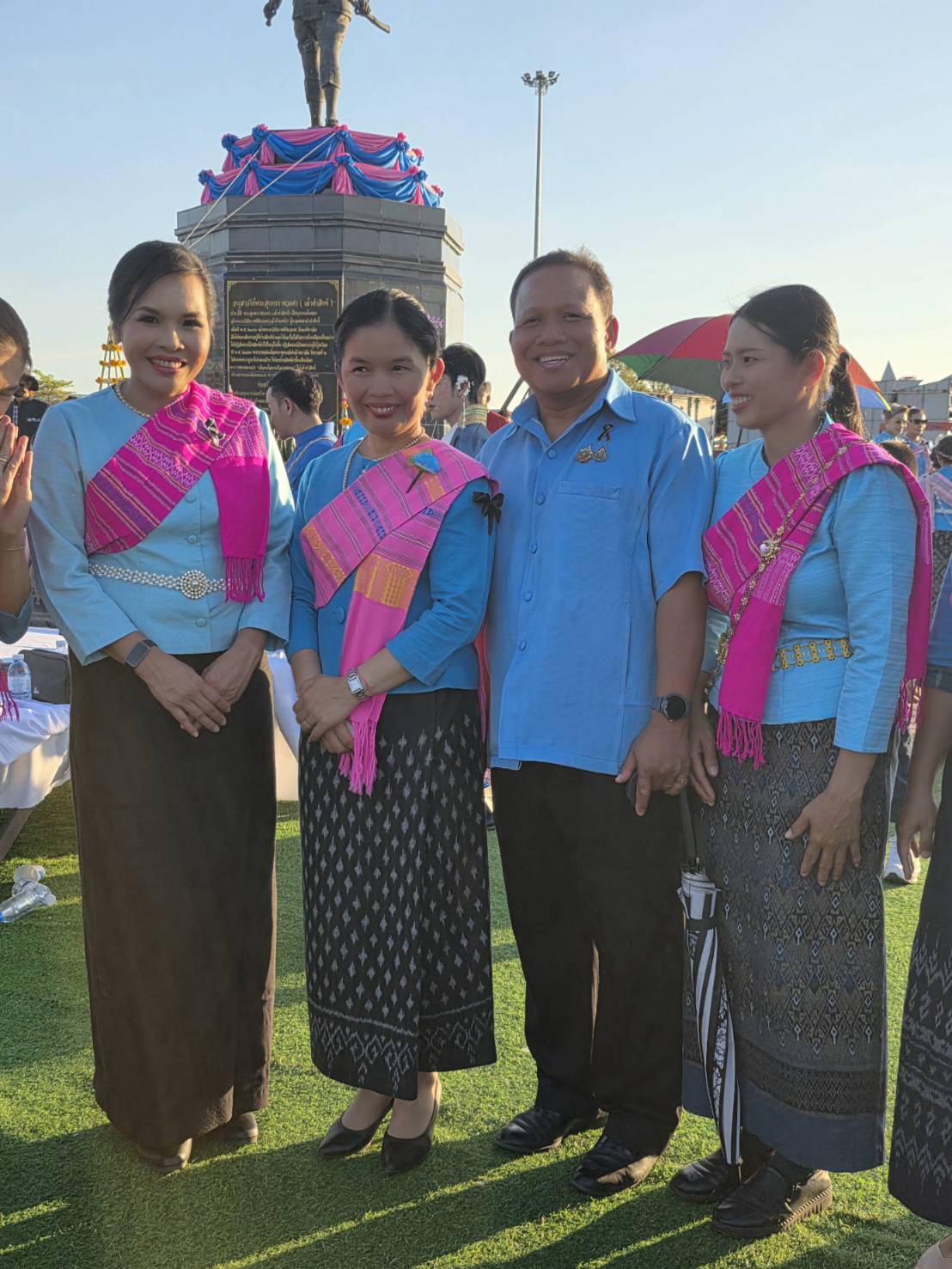 title - ส.ป.ก.ยโสธร ร่วมพิธีรำบวงสรวง พระสุนทรราชวงศา (สิงห์) เจ้าเมืองคนแรกของจังหวัดยโสธร และเป็นการเปิดงานวันสถาปนาจังหวัดยโสธรและงานกาชาด ประจำปี พ.ศ.2569